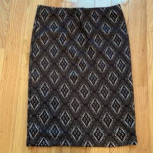 Renee C Elvira Lace Pencil Skirt